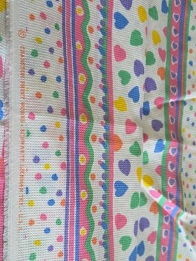 Rare Cranston Print Works Schwartz Liebman Tex U.S.A. 1980's Knit Fabric 87in